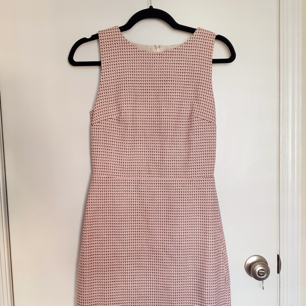 LOFT pink/white/black dress
